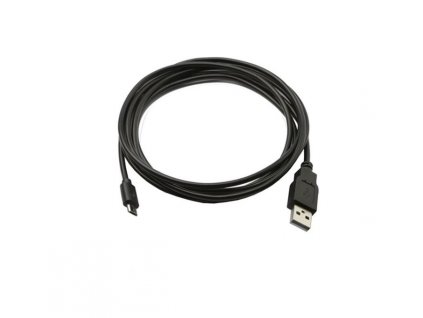 Kabel USB 2.0 konektor USB A / Micro-USB 3m černý