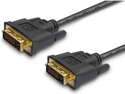 Kabel DVI-D(24+1) - DVI-D(24+1) 1,8m Savio CL-31