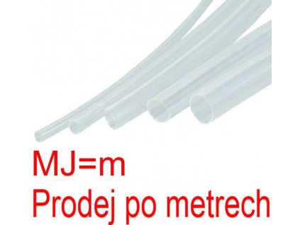 Smršťovací bužírka 2,0/1,0mm čirá