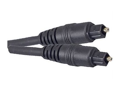 Kabel optický TOSLINK-TOSLINK 4mm/2m plastové konektory