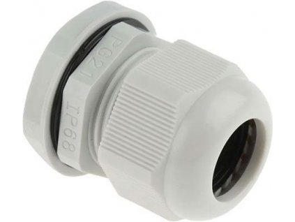Kabelová průchodka PG-21 pro kabel 13-18mm bílá