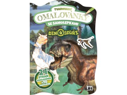 Tvarované omalovánky Dinosauři