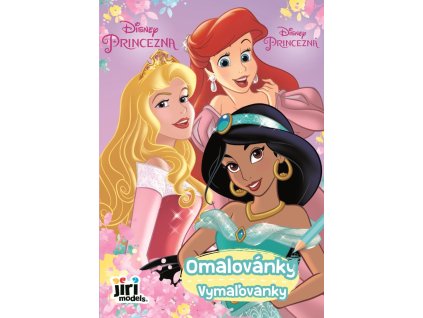 Omalovánky A5 Disney Princezny