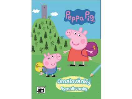 Omalovánky A5 Prasátko Peppa