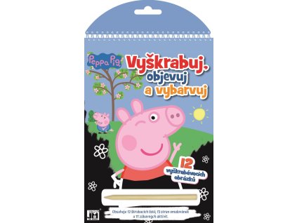 Vyškrabuj, objevuj, vybarvuj Prasátko Peppa