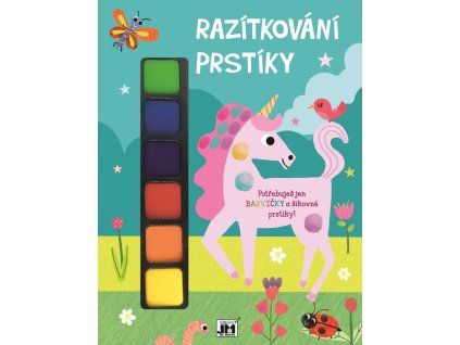 Razítkování prstíky Jednorožec