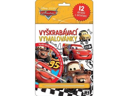 Vyškrabávací vymalovánky Auta