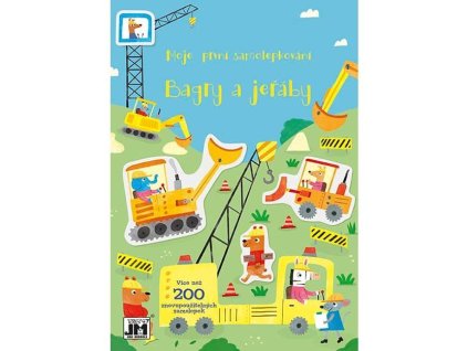 Moje první samolepkování Bagry