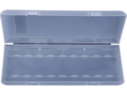 Krabička pro 10 nabíjecích článků 18650 70x188x21mm