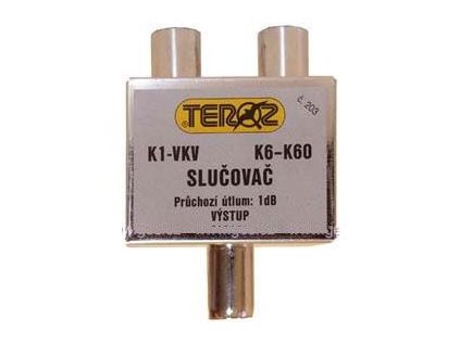 Slučovač 2x hybridní kanálový TEROZ 203K
