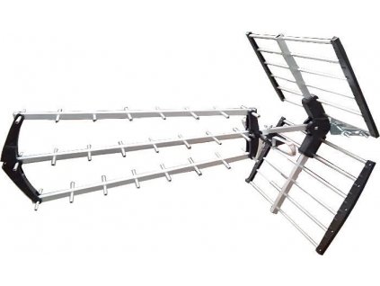 Anténa TV DVB-T2 venkovní, 25prvků, 470-862MHz/16dB