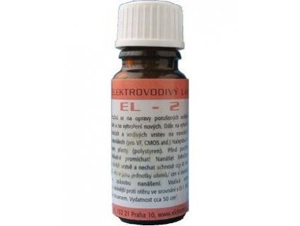 Lak elektrovodivý EL-2 (Ag) 4ml