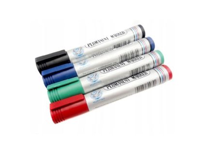 Popisovač MARKER, kulatý, trvalá barva, voděodolný