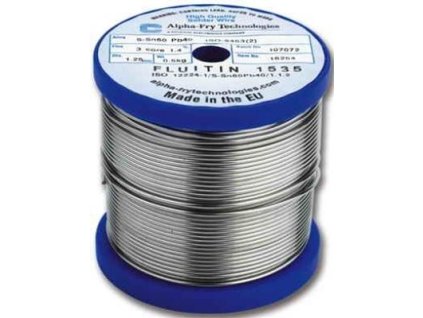 Pájka FLUITIN 1532 0,75mm 1kg 60%Sn 38%Pb 2%Cu cív