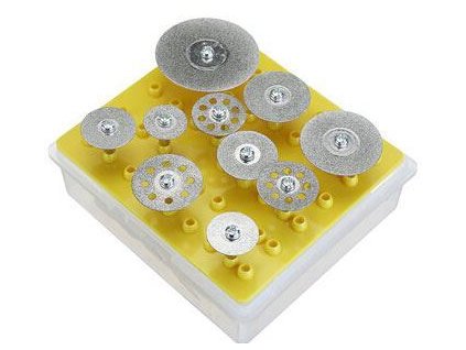 Sada řezných kotoučků k minivrtačce