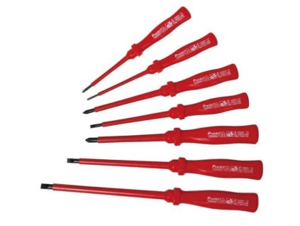 Sada šroubováků s izolací do 1000V, 7ks, PROSKIT 8PK-8100EA