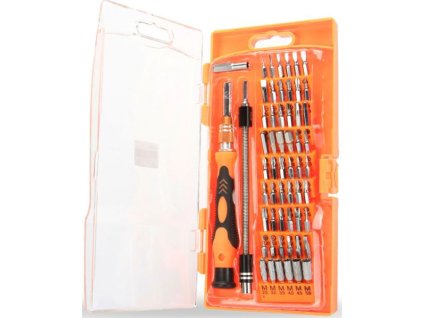 Šroubovák se sadou vyměnitelných bitů Jakemy JM-8125, 58 nástavců