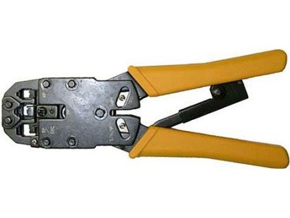 Kleště lisovací HT-200R pro konektory RJ11, RJ12, RJ45 4P/6P a 8P/10P