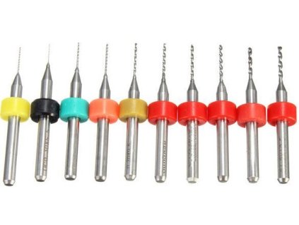 Sada vrtáků DB-P1, průměr 0,1-1mm