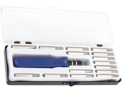 Sada bitů se šroubovákem NZ4D, 16+1