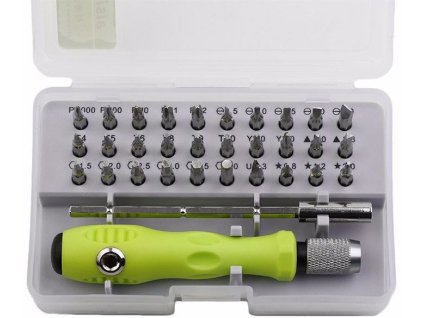 Sada bitů se šroubovákem 6011-A, 31+1