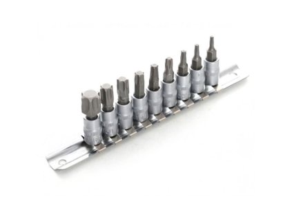 GOLA sada bitů typu T na račnu 1/4” 9ks, Karft&Dele