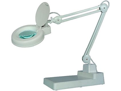 Stolní lupa 20201BL, 8D, LED, podstavec