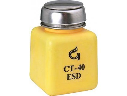Lahvička na chemikálie 125ml s pumpičkou antistatická