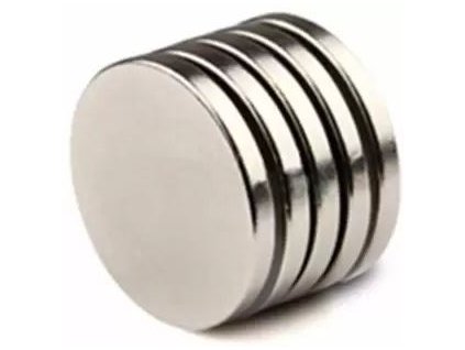 Neodymový magnet N35 25x3mm, balení 5ks