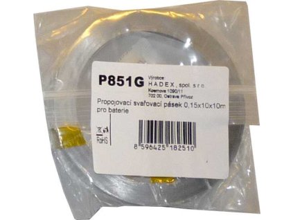 Propojovací svařovací pásek 0,15x10x10m pro baterie