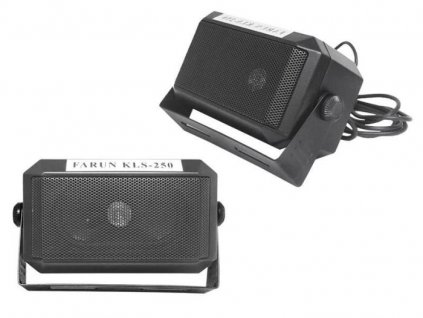 Reproskříňka pro CB; 8W; 8OHM; Dél: 1,8m; 115 x 70 x 57 mm