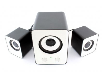 PC reproduktory 2.1 11W USB bílá