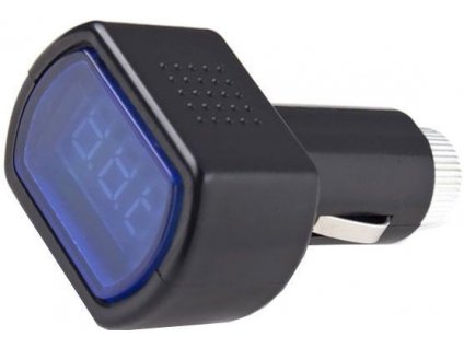 Voltmetr do auta, rozsah 8-30V, montáž do autozdířky