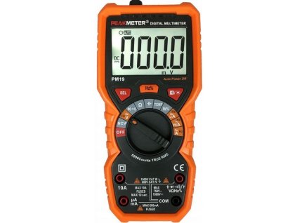 Multimetr PEAKMETER PM19, TRUE RMS