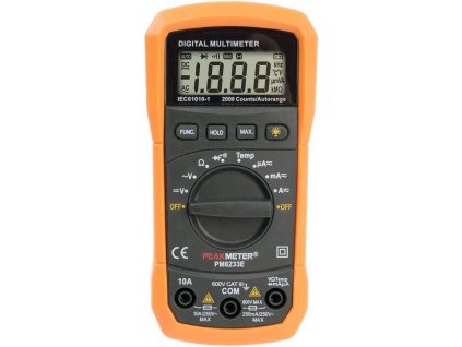 Multimetr Peakmeter PM8233E /MS8233E/ automat s měřením teploty
