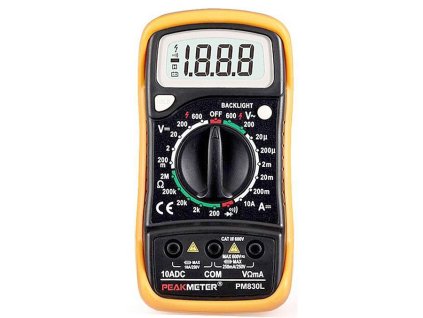 Multimetr PeakMeter PM830L /MAS830L/