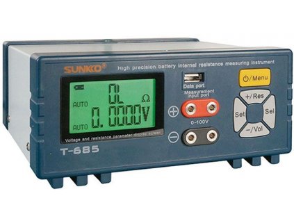 Tester článků a baterií SUNKKO T-685