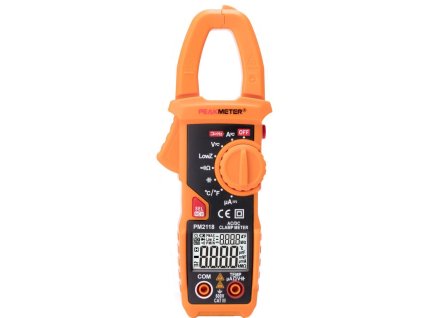 Multimetr PeakMeter PM2118 klešťový AC/DC