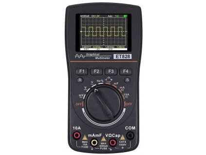 Osciloskop 1MHz a multimetr ET828