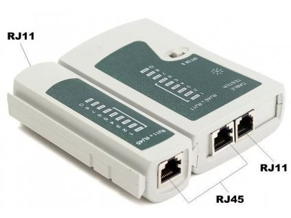 Cable Tester BS-468 Ethernet UTP,STP kabelů - RJ-45, RJ-11