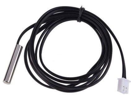 Teplotní sonda B3950 10k s termistorem NTC, kabel 1m