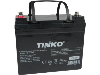 Pb akumulátor TINKO VRLA AGM 12V/33Ah