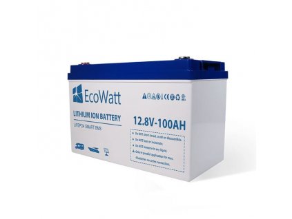 LiFePO4 akumulátor EcoWatt 12,8V 100Ah