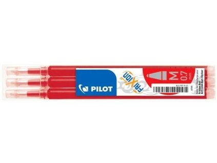 Náplň Pilot Frixion Ball, 0,7 mm (M), červená, 3 ks
