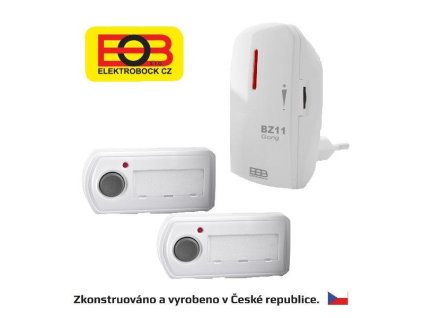 Bezdrátový zvonek - síťový BZ11-12 Elektrobock