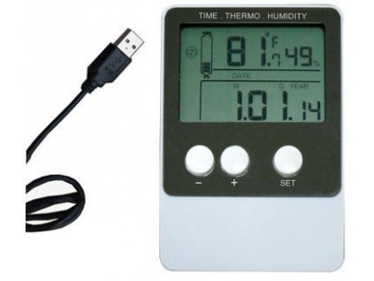 Teploměr + vlhkoměr DS102 se záznamem - USB Datalogger