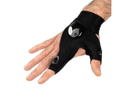 Rukavice s LED svítilnou