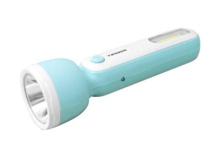 Svítilna LED 3W, TS-1854, TIROSS, 3,7V 1200mAh, zelená