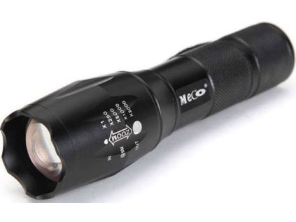 Svítilna LED 5W s funkcí ZOOM, napájení Li-Ion 18650 / 3xAAA