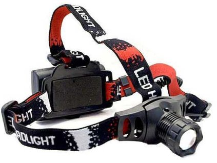 Svítilna LED 5W ,čelovka ZT-6522, napájení 3xAA